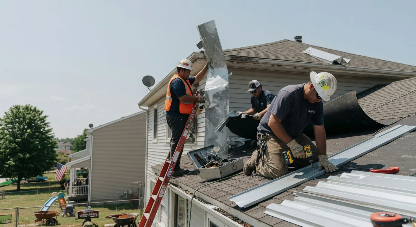 Metal Roof Repair in Riceville, IA
